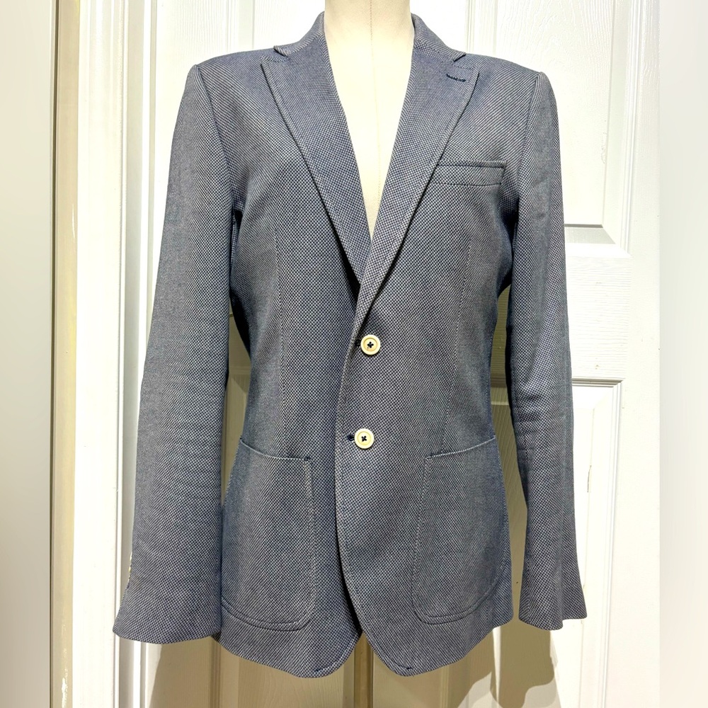 El Ganso  Subalpino Fabric Made in Italy Sports  Blazer  Size 40 US